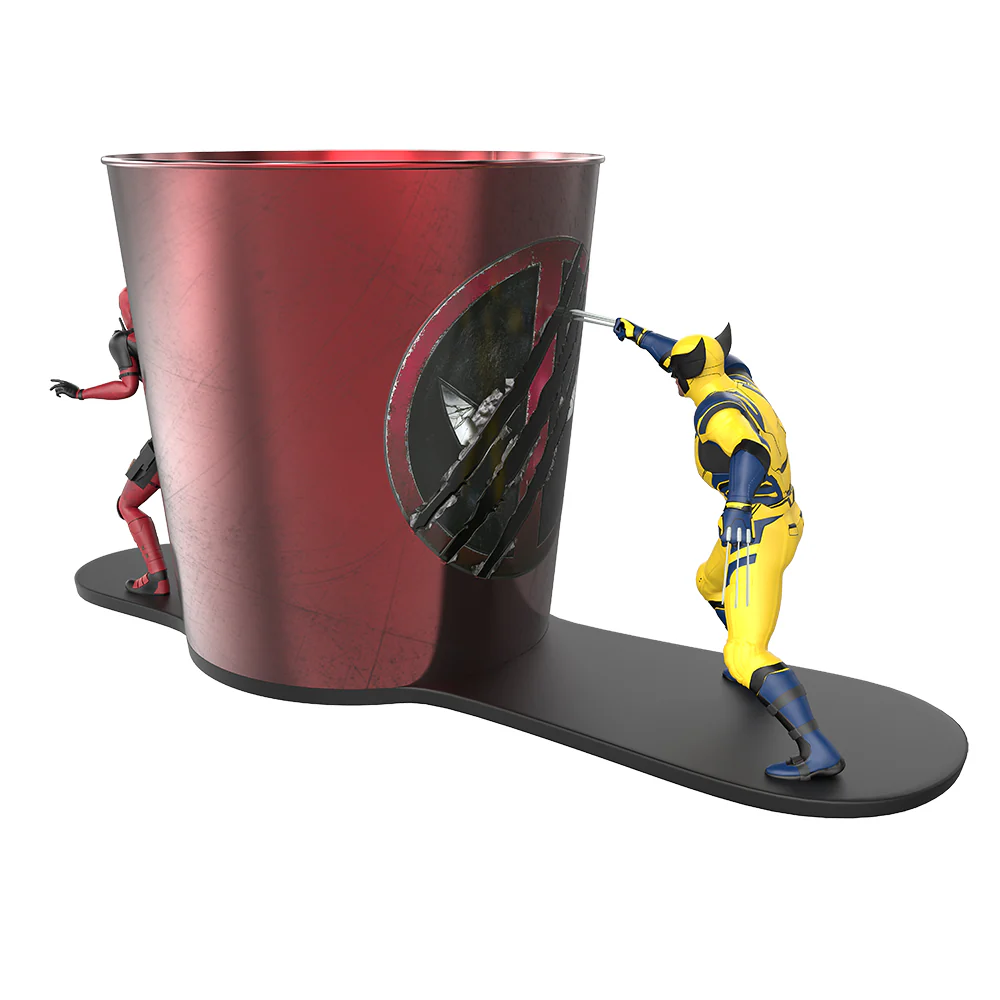 Deadpool and Wolverine Popcorn Bucket with Figures - Image 3