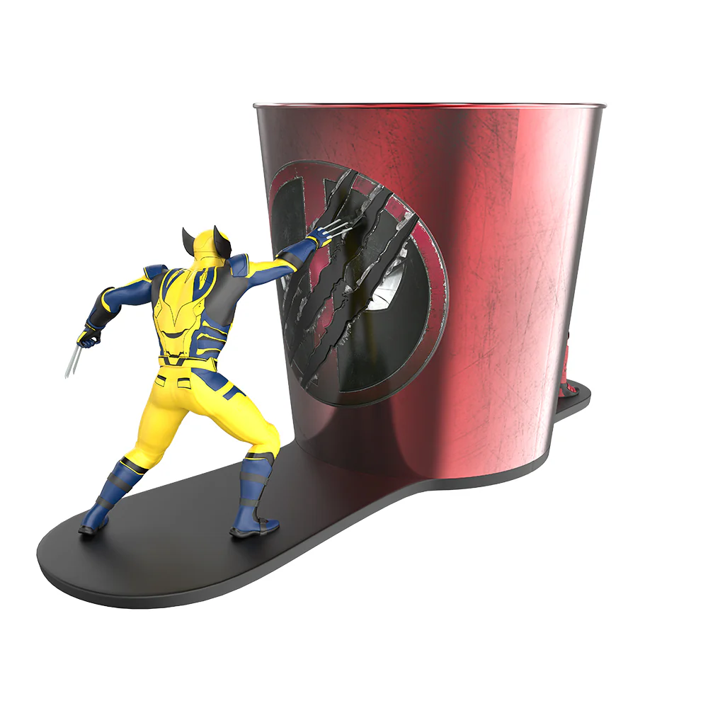 Deadpool and Wolverine Popcorn Bucket with Figures - Image 5