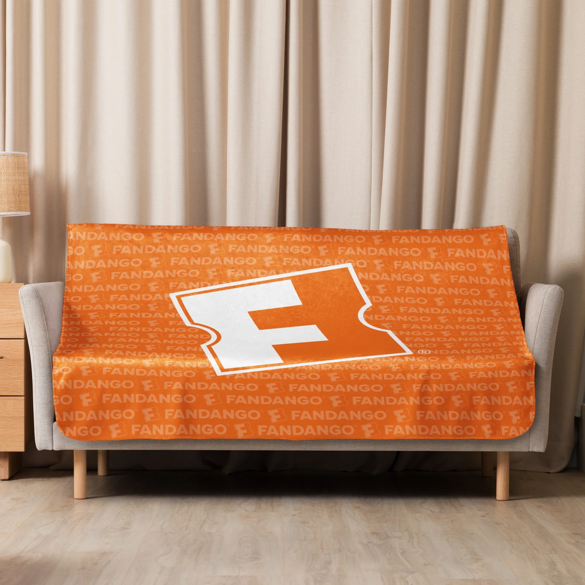 Fandango Logo Sherpa Blanket - Image 4
