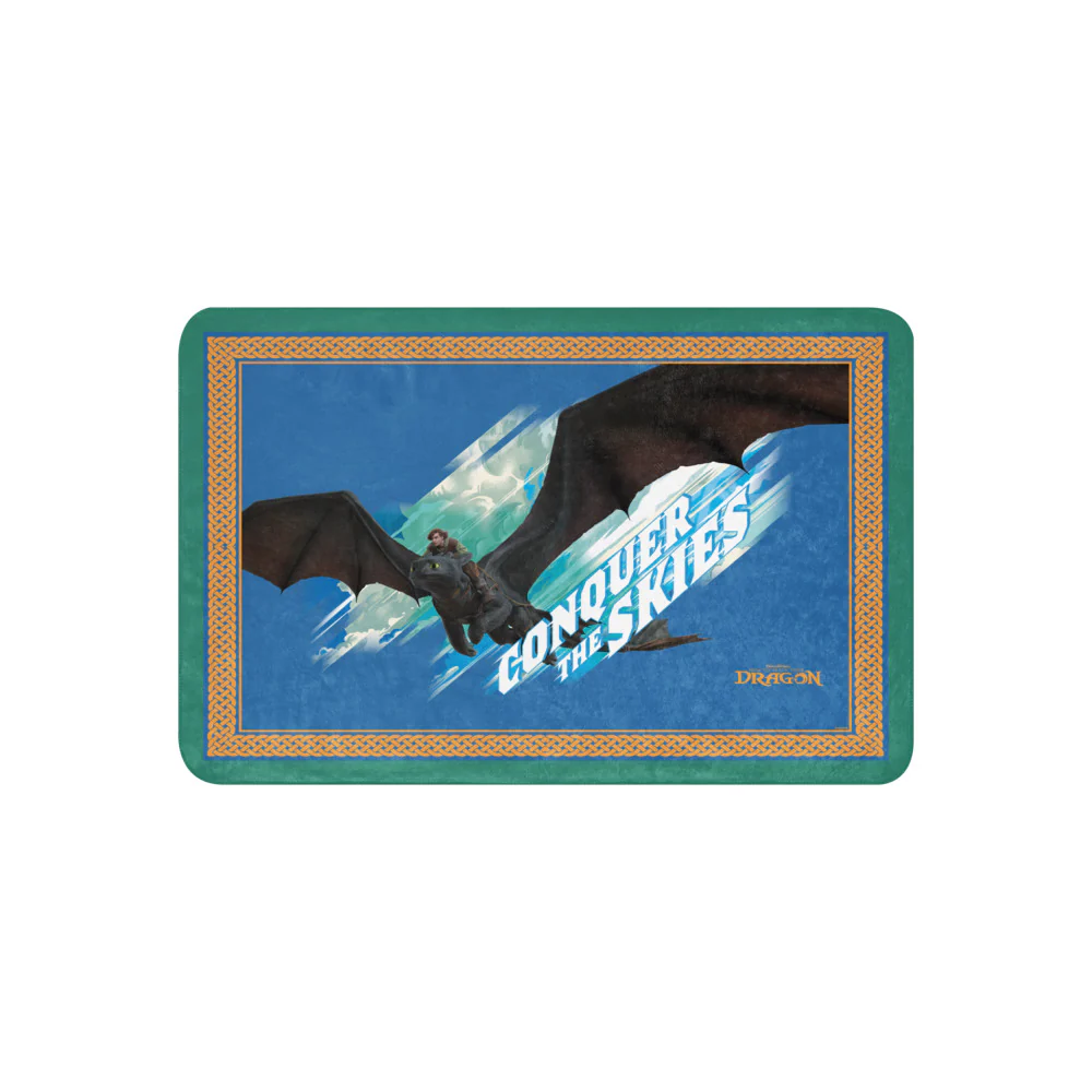 How to Train Your Dragon Conquer the Skies Premium Sherpa Blanket - Image 5