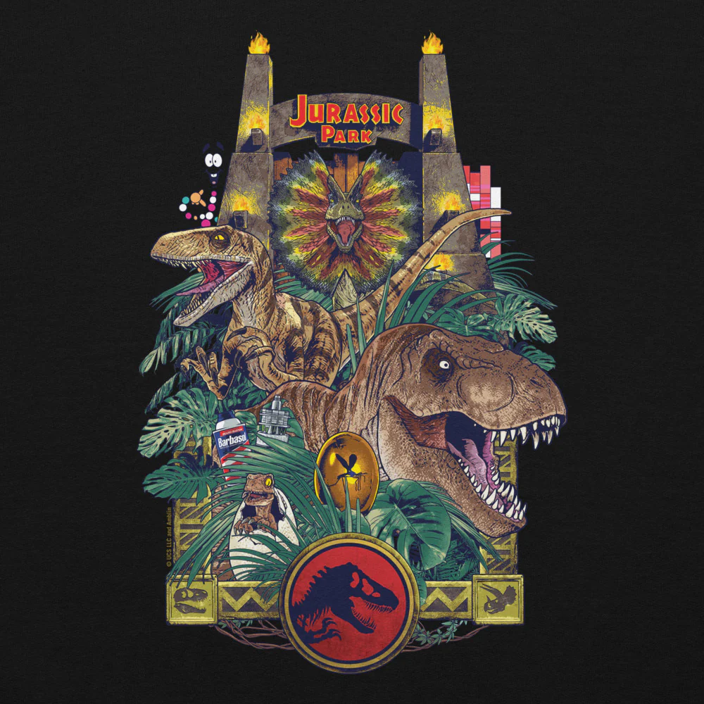 Jurassic Park Dinosaurs Hoodie - Image 4