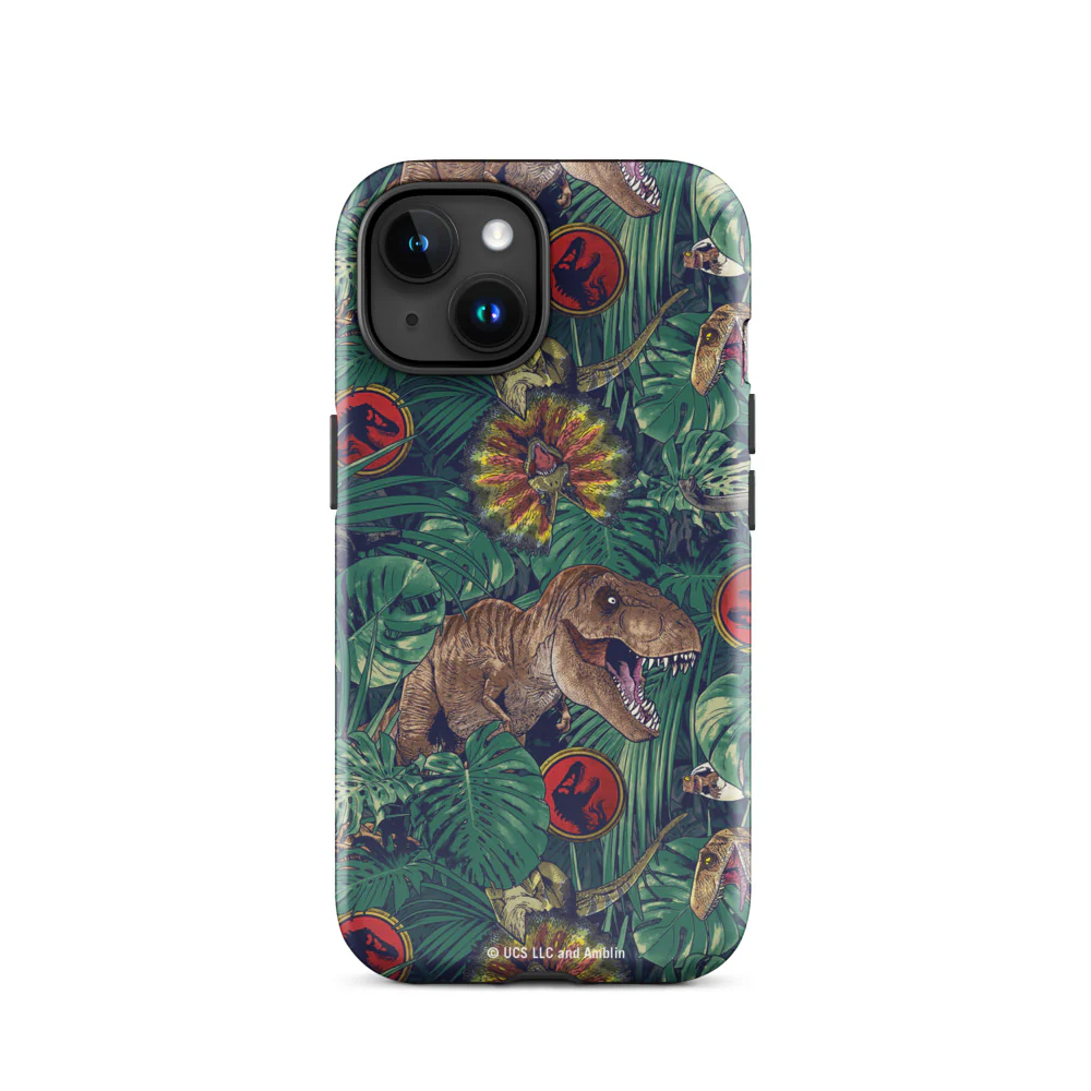 Jurassic Park Jungle iPhone Tough Case - Image 10