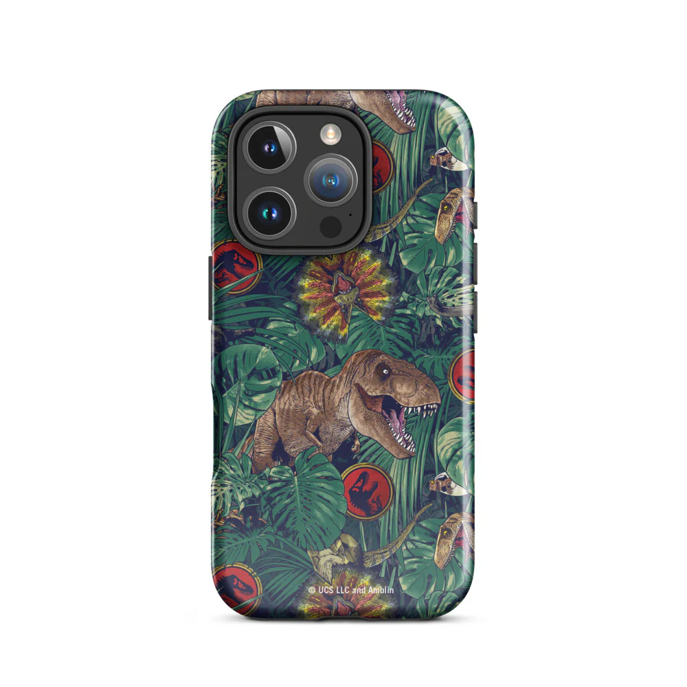 Jurassic Park Jungle iPhone Tough Case - Image 4