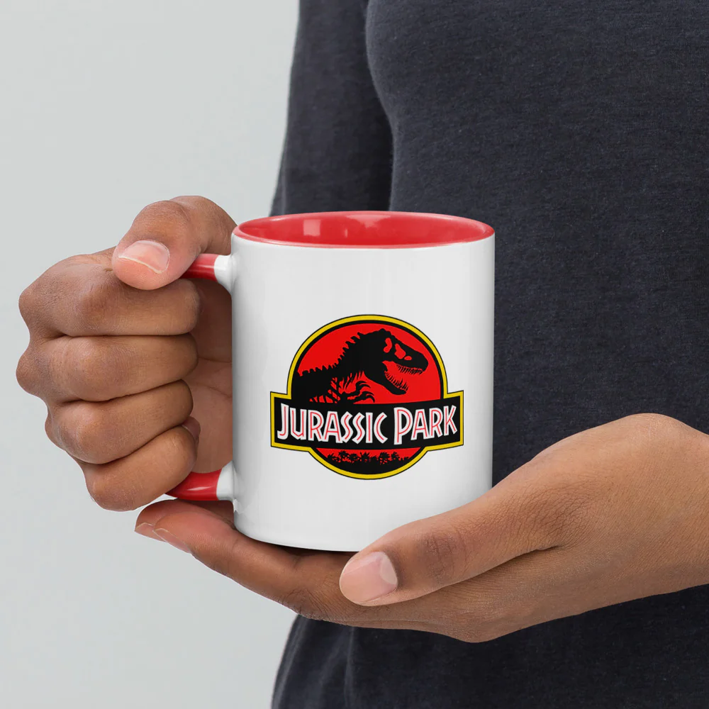 Jurassic Park Logo Two-tone Mug - Image 3