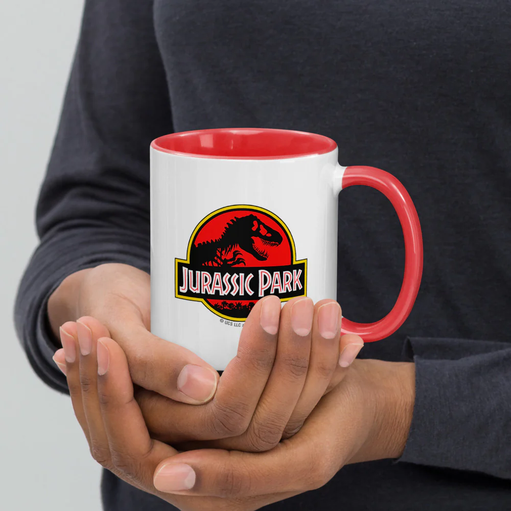 Jurassic Park Logo Two-tone Mug - Image 4