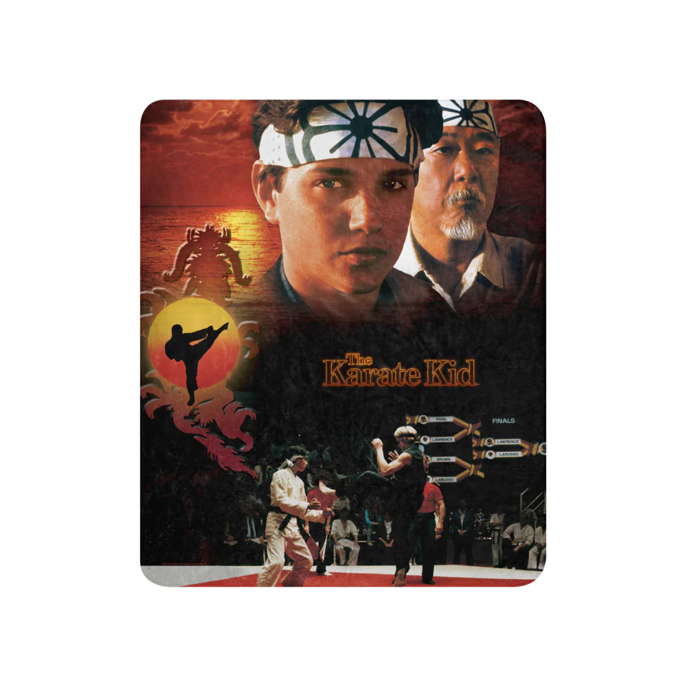 Karate Kid Keyart Sherpa Blanket - Image 5