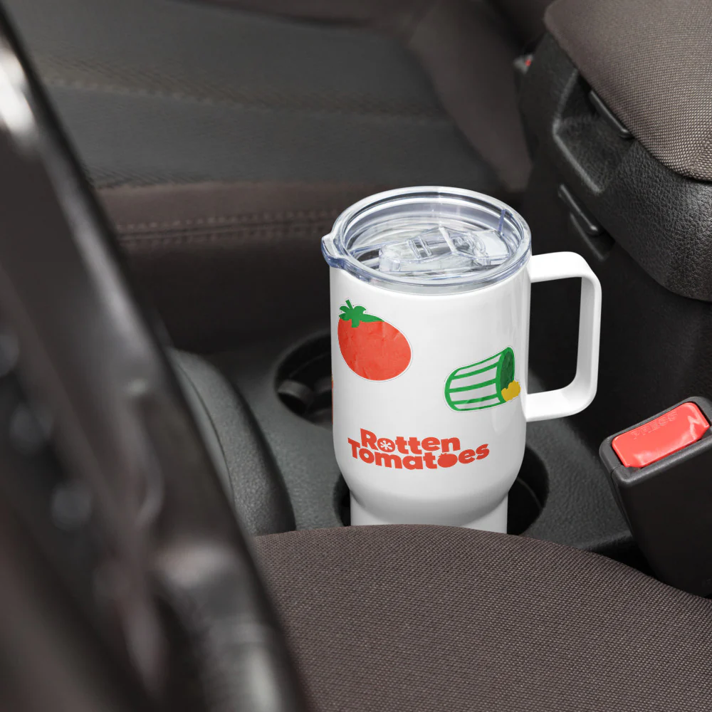 Rotten Tomatoes Sticker Icons Travel Mug - Image 4